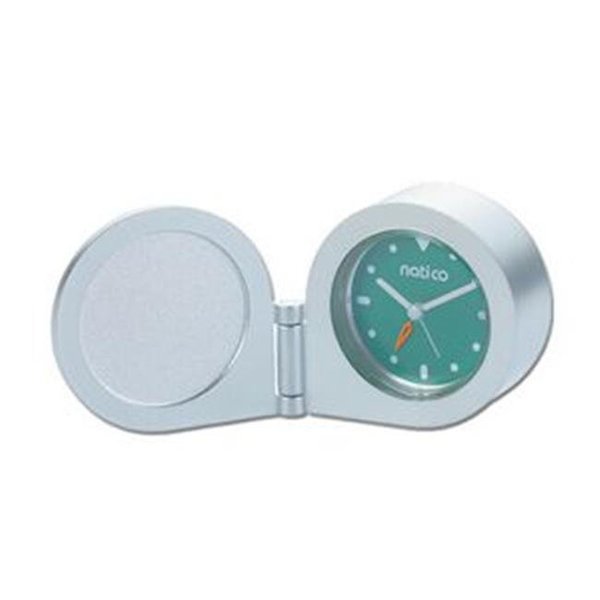 Natico Originals Natico Originals 10-150TIN Clock Round with Alarm In Tin Box 10-150TIN